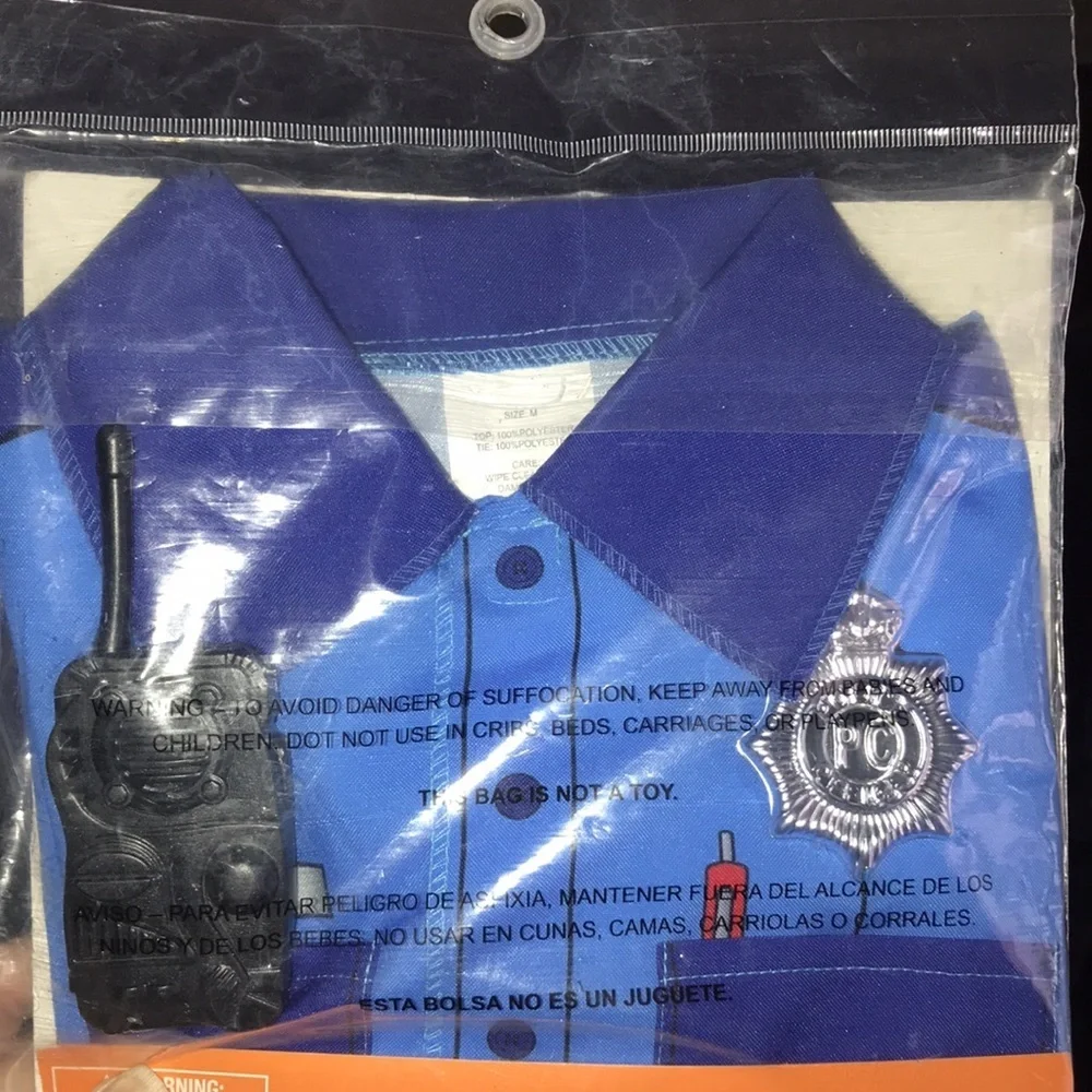 NIP Unisex Police Officer Costume
